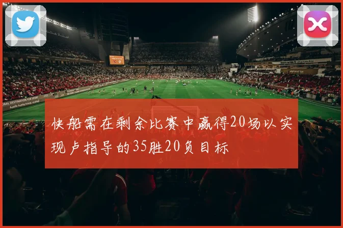 快船需在剩余比赛中赢得20场以实现卢指导的35胜20负目标
